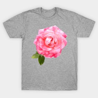 pink rose T-Shirt